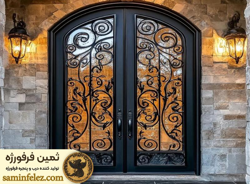 ابعاد و استاندارد های درب لابی