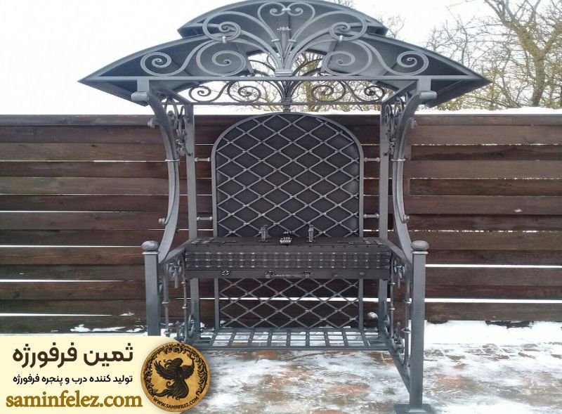 روش تمیز کردن باربیکیو فرفورژه بعد از پخت غذا