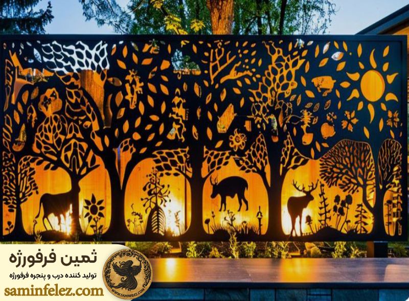 مزایای فنس فلزی 