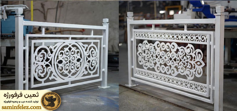 انواع نرده دکوراتیو از نظر جنس و متریال