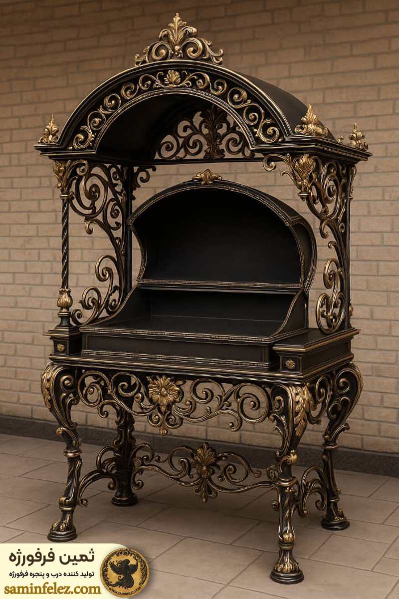 انواع باربیکیو فرفورژه برای حیاط و ویلا 