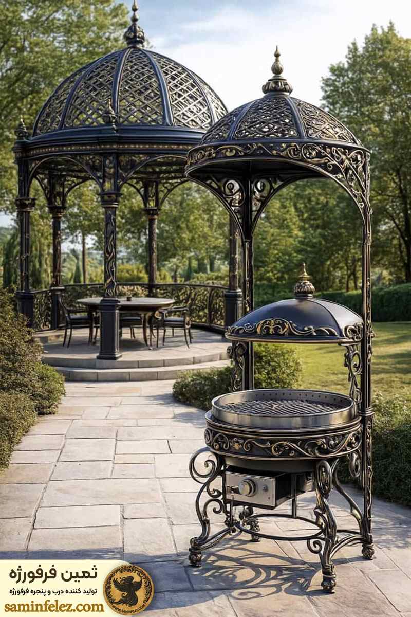 روش نصب باربیکیو فرفورژه و نکات مهم 