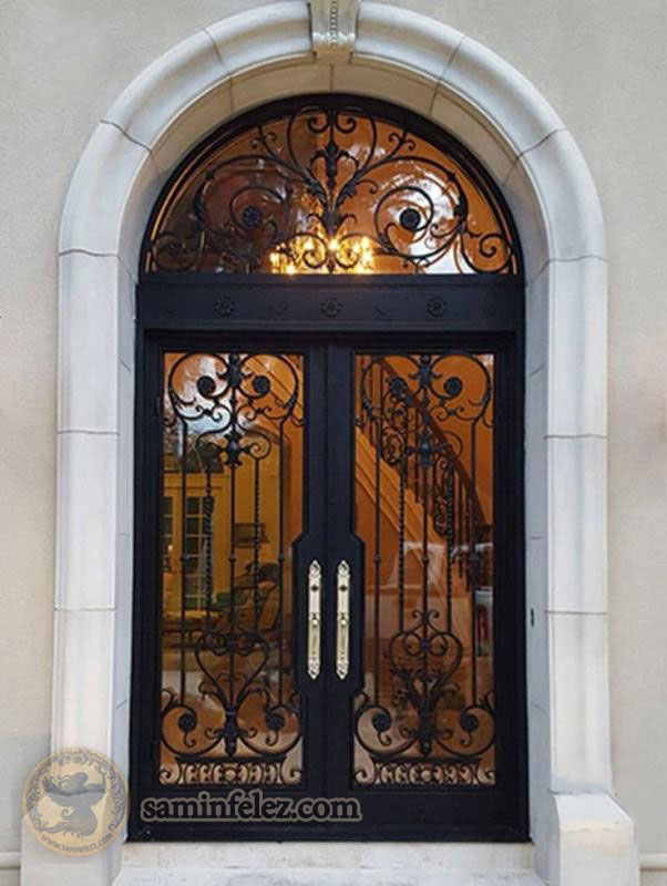 درب لابی آپارتمان رویالیس کد SL-013