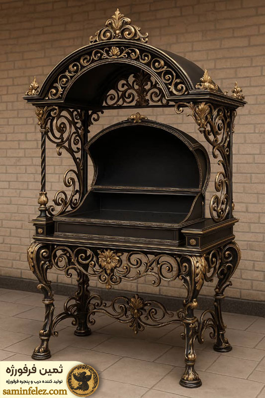 انواع باربیکیو فرفورژه برای حیاط و ویلا 