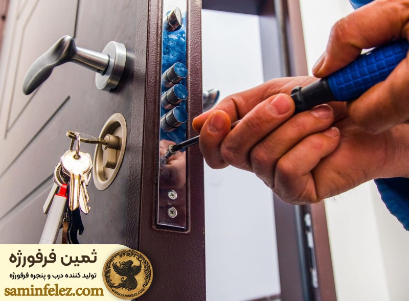سیستم قفل و امنیت درب ضد سرقت