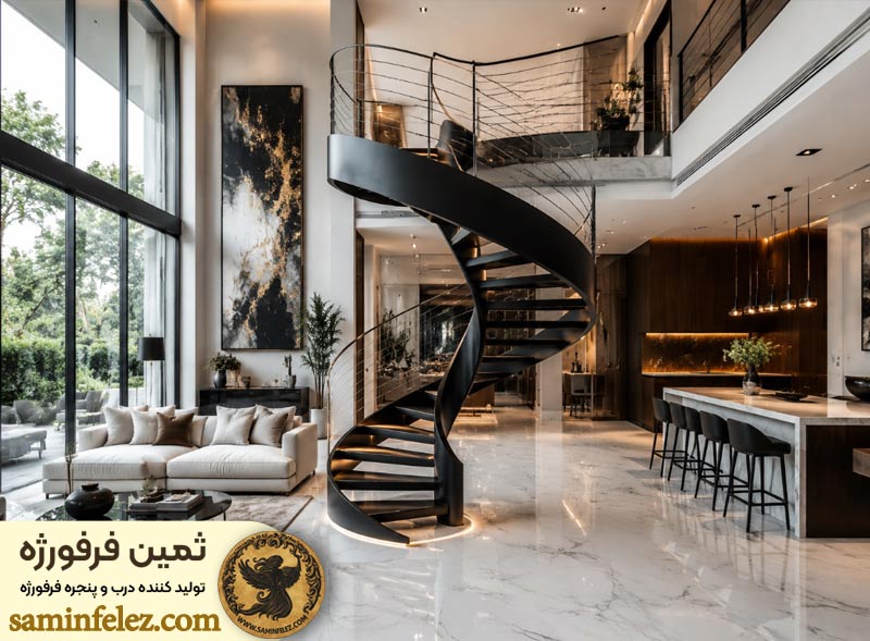 نکات نگهداری و تعمیر پله پیچ فلزی