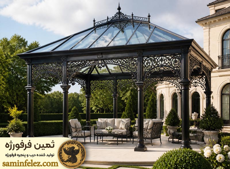 انواع آلاچیق فرفورژه 