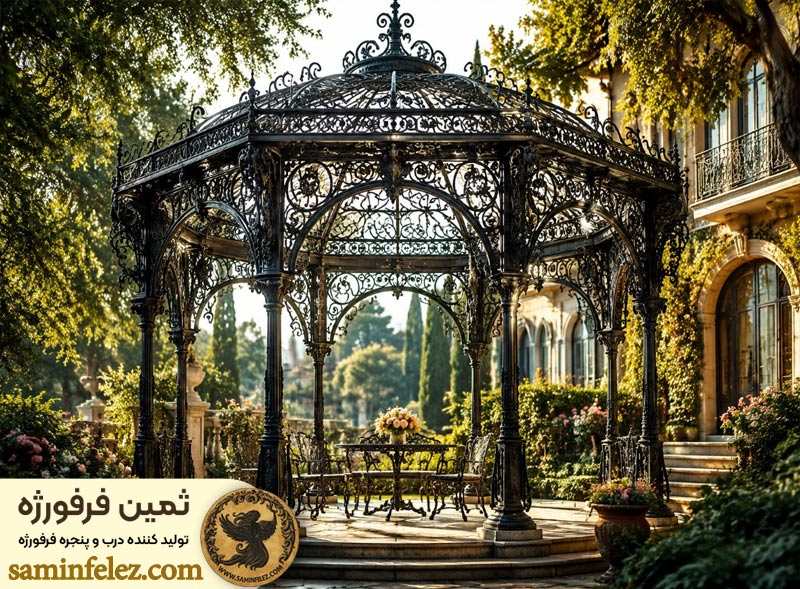 مزایای آلاچیق فرفورژه 